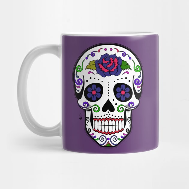 Sugar skull by HagalArt